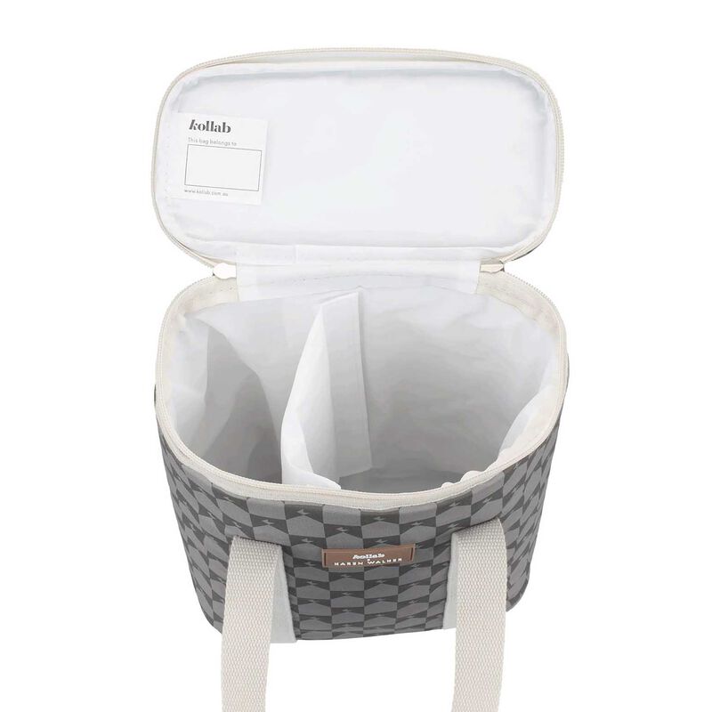 Kollab X Karen Walker Wine Cooler Bag Sage Monogram image number 2